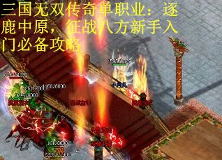 三国无双传奇单职业：逐鹿中原，征战八方新手入门必备攻略